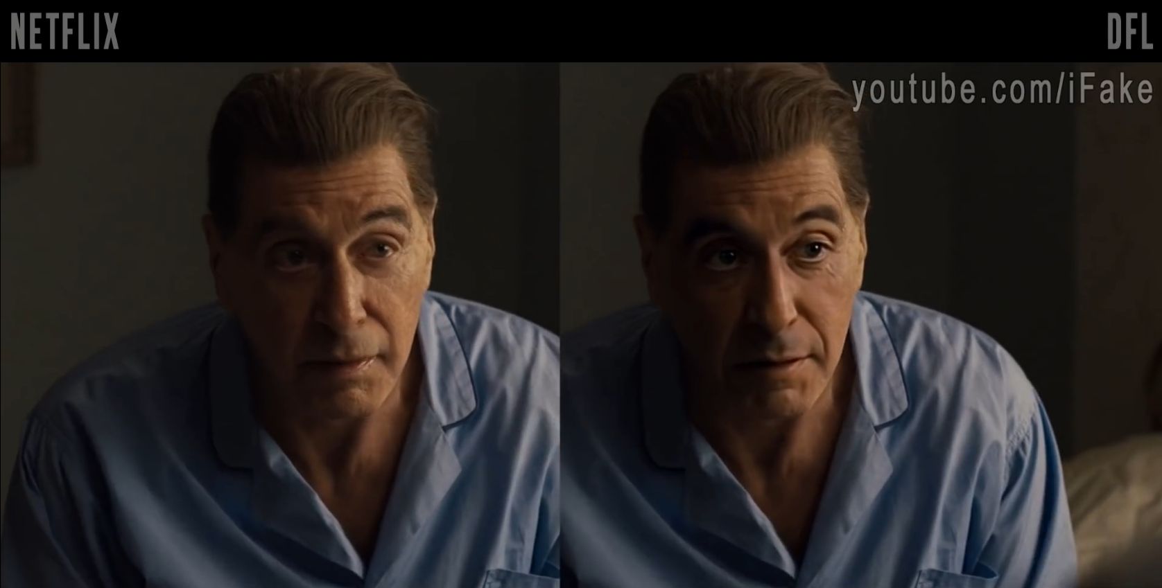 The Irishman filminin karakterleri ücretsiz DeepFake teknolojisi ile gençleştirildi