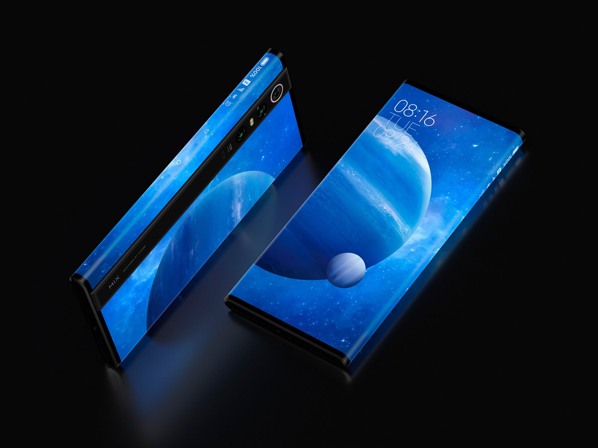 Fütüristik akıllı telefon Xiaomi Mi Mix Alpha süresiz olarak ertelendi