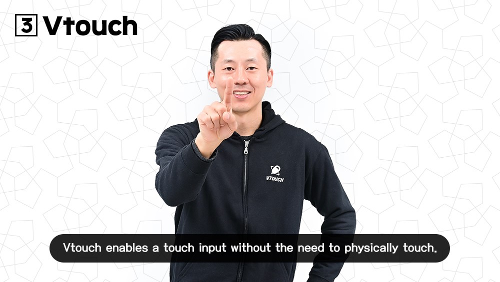 Samsung tarafından desteklenen yeni nesil 'sanal dokunuş' teknolojisi Vtouch tanıtıldı