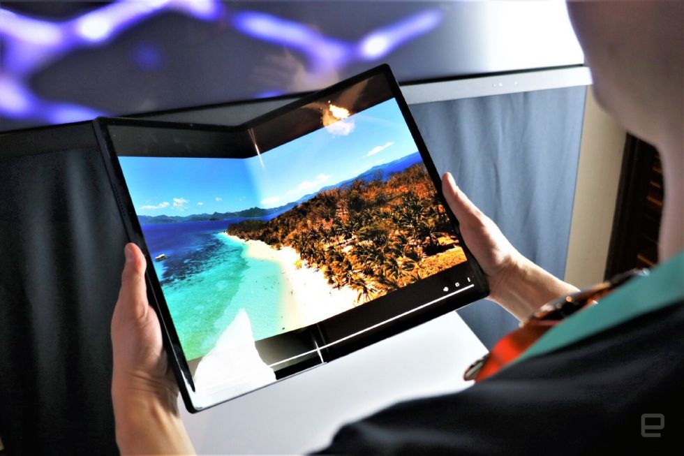 Intel'in katlanabilir ekrana sahip 17 inçlik tableti Horseshoe Bend tanıtıldı