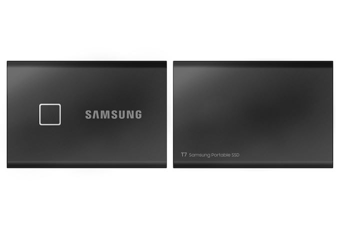 Parmak izi okuyuculu Samsung Portable SSD T7 Touch duyuruldu