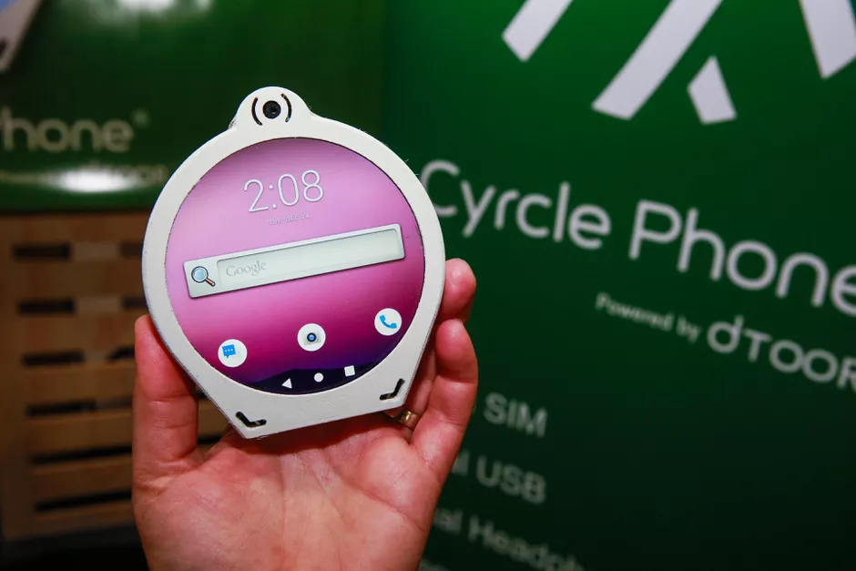 CES 2020'de yuvarlak ekranlı akıllı telefon tanıtıldı: Cyrcle Phone