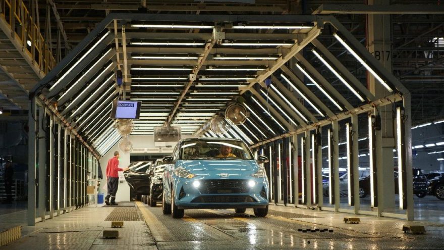 Yeni Hyundai i10, İzmit'te üretim bandına çıktı