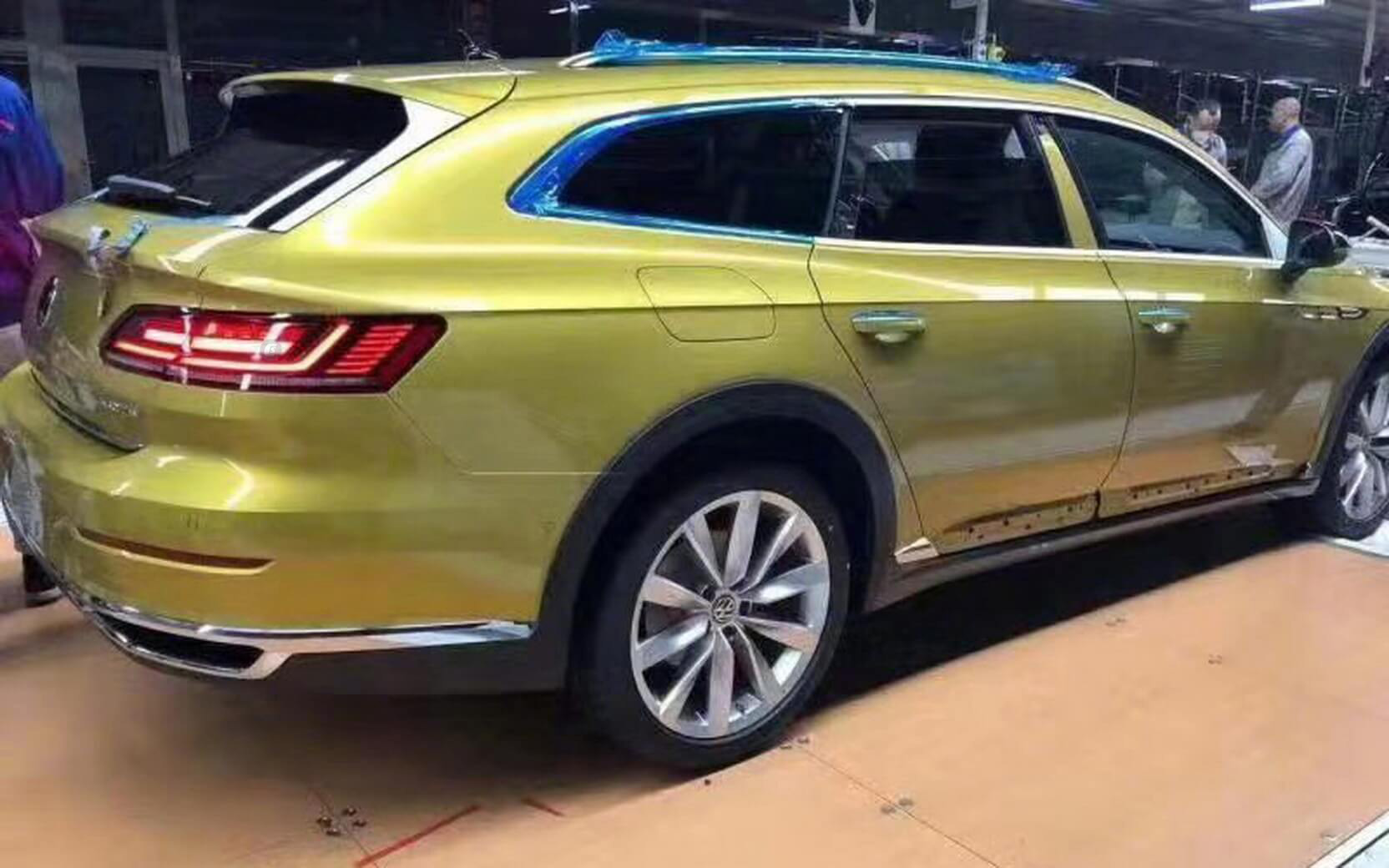 Volkswagen Arteon'un station wagon versiyonu karşınızda