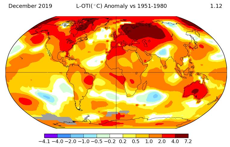 2019, kayıtlara göre gezegenimizin yaşadığı en sıcak ikinci yıl oldu
