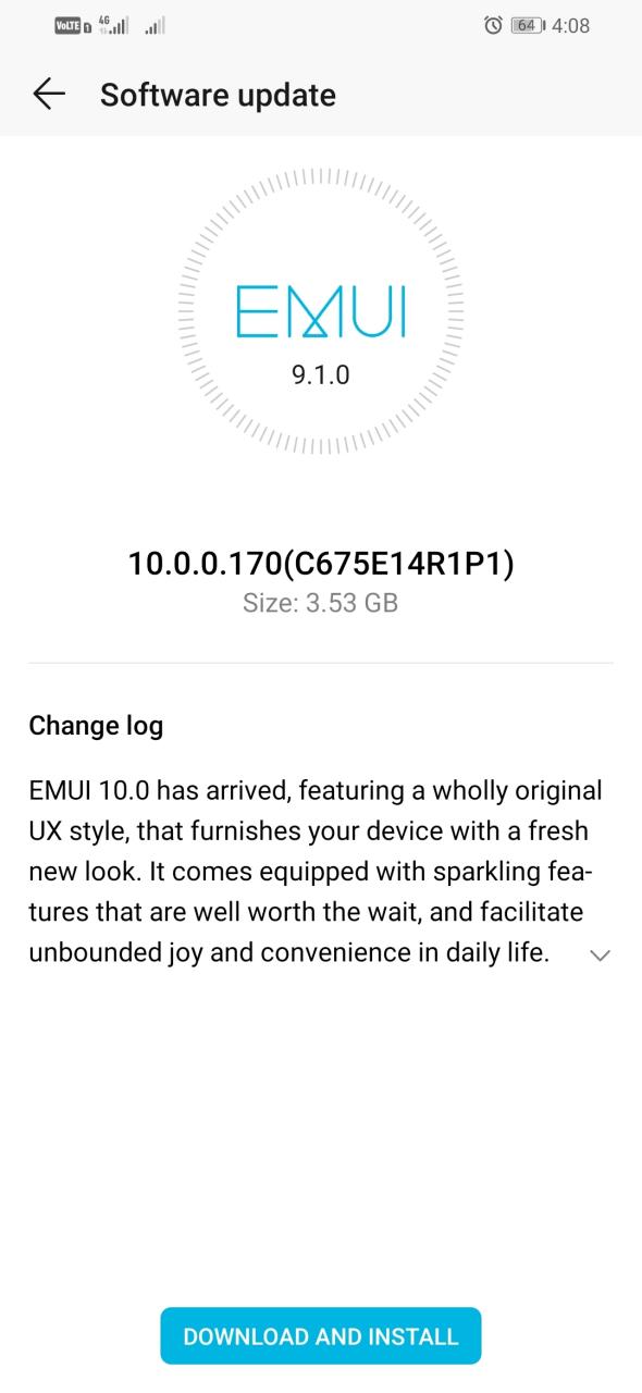 Uygun fiyatlı Honor 8X için Android 10 güncellemesi yayınlandı