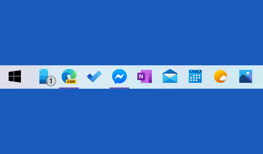 Microsoft'un modern simgeleri Windows 10'da görünmeye başladı