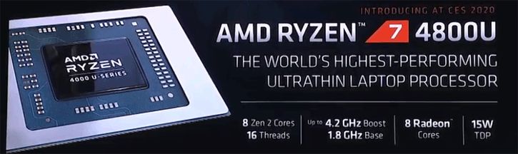 Ryzen 7 4800U Geekbench testine tabi tutuldu