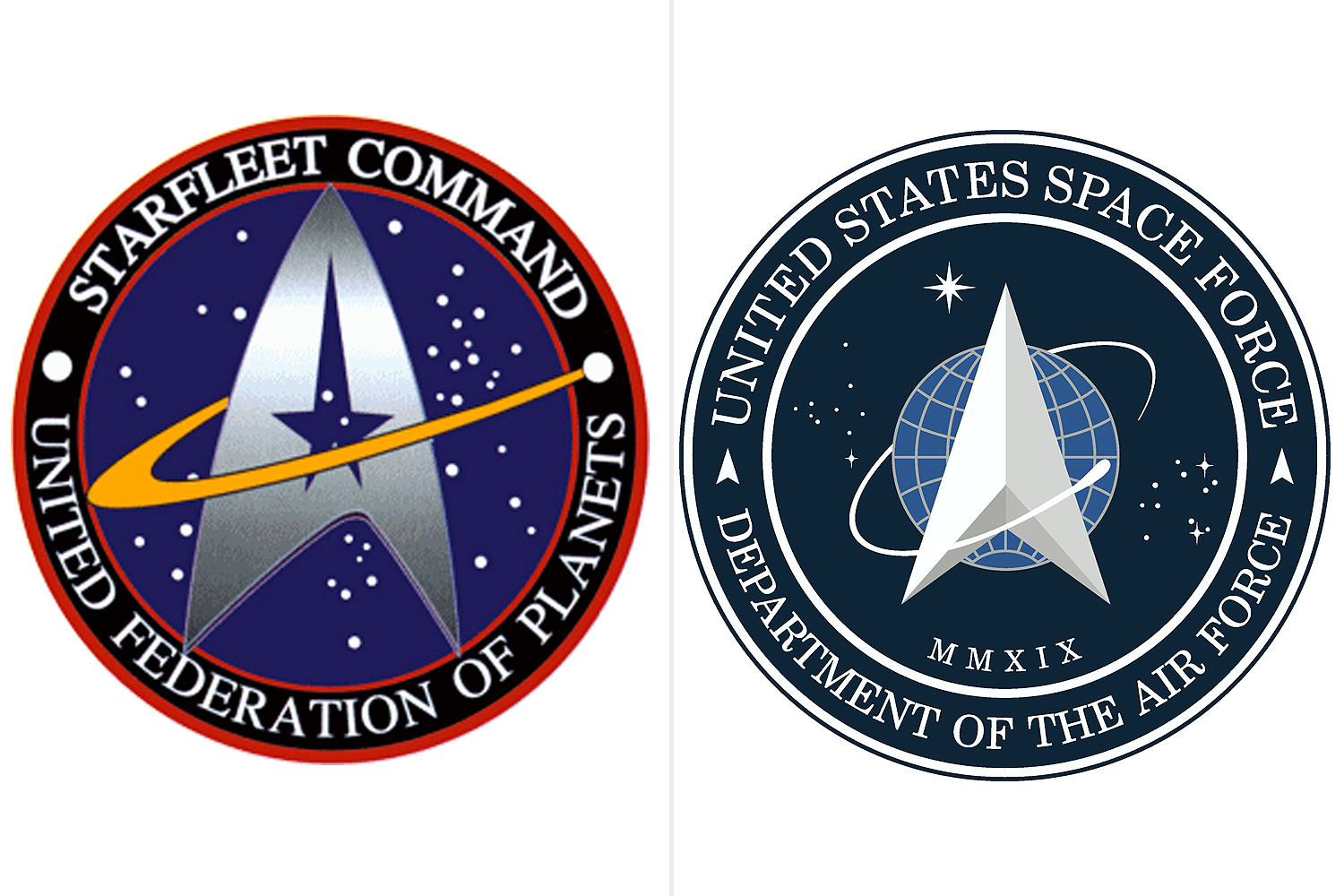 ABD Uzay Kuvveti'nin yeni logosu medyada yankı uyandırdı!