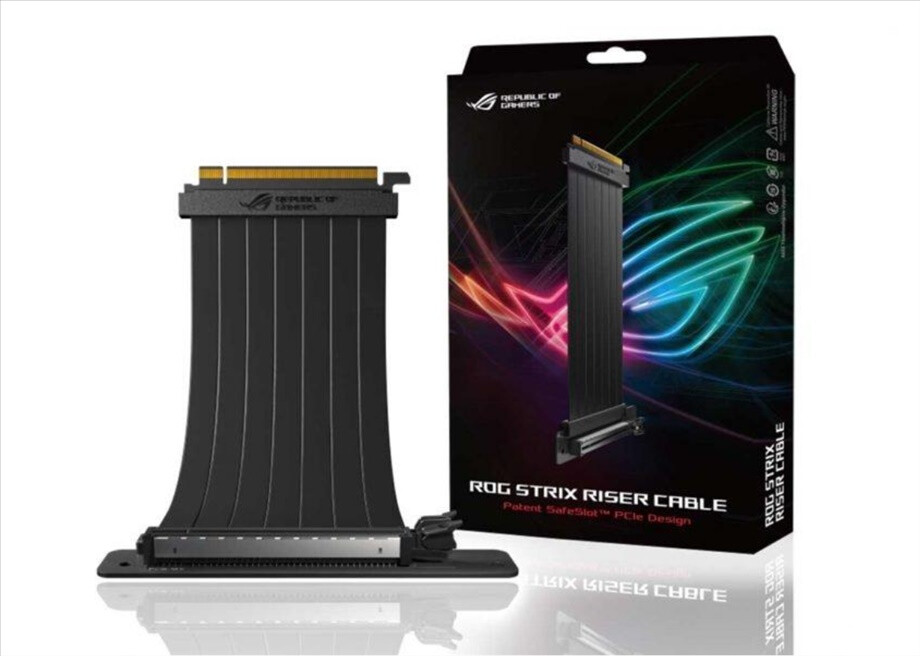 RGB aydınlatma olmayan Asus ROG Strix Riser kablosu satışa çıktı