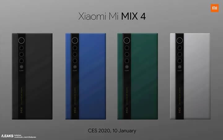 Xiaomi Mi Mix 4'ün kamerası ileri düzey zoom yapabilecek