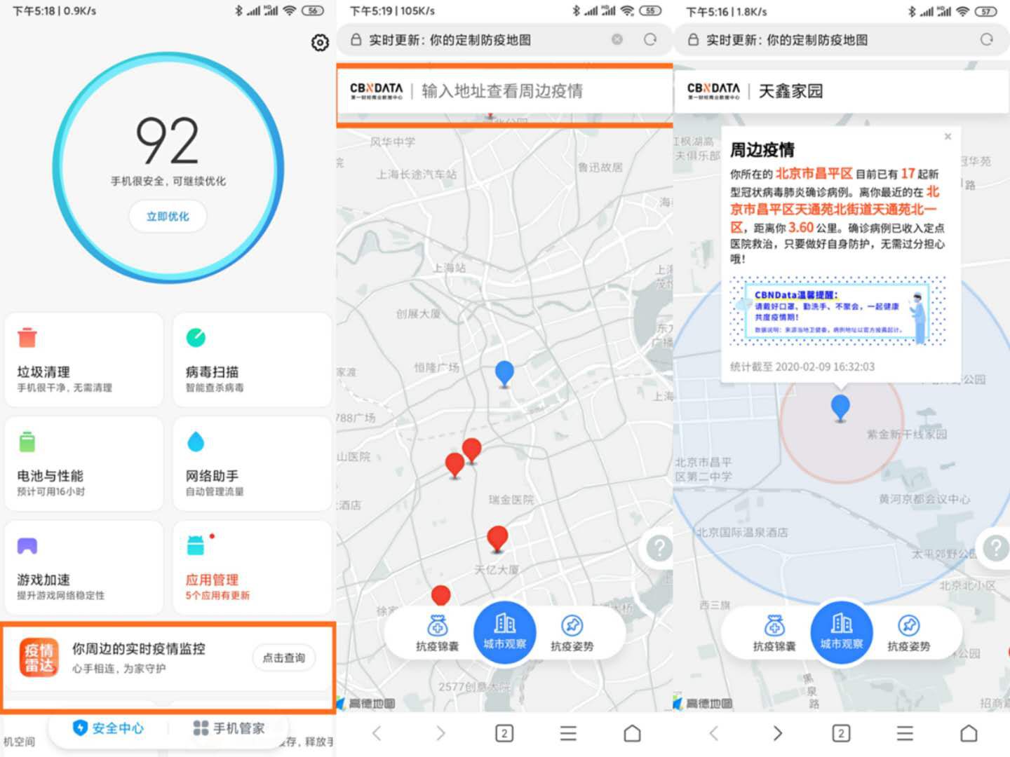 Xiaomi ve Redmi telefonlara koronavirüs radarı eklendi