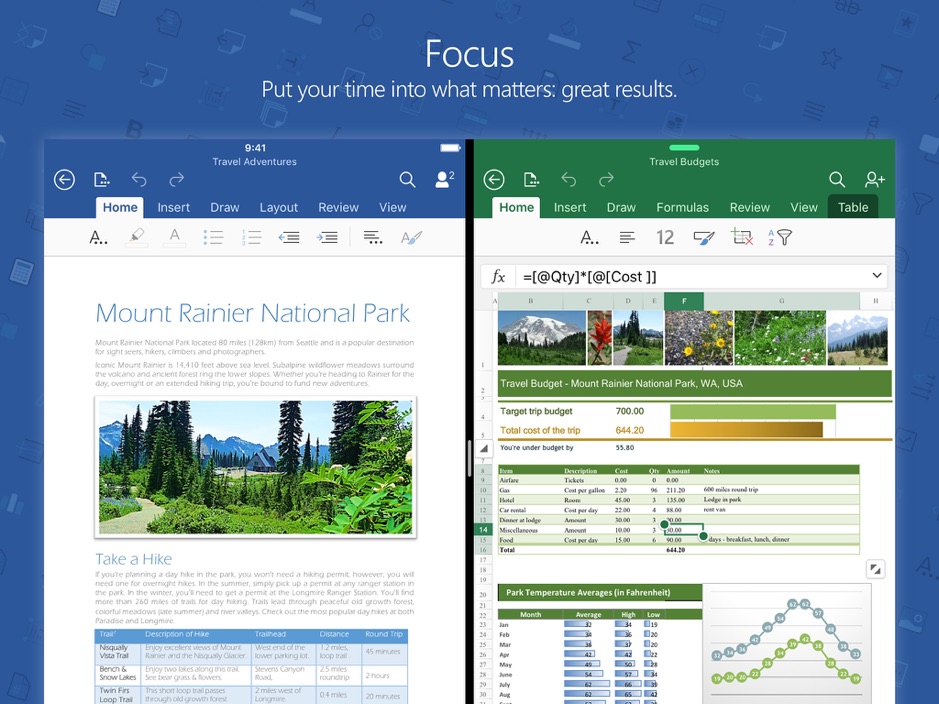 Microsoft, iOS için yeniden tasarladığı Word, Excel ve PowerPoint uygulamalarını yayınladı
