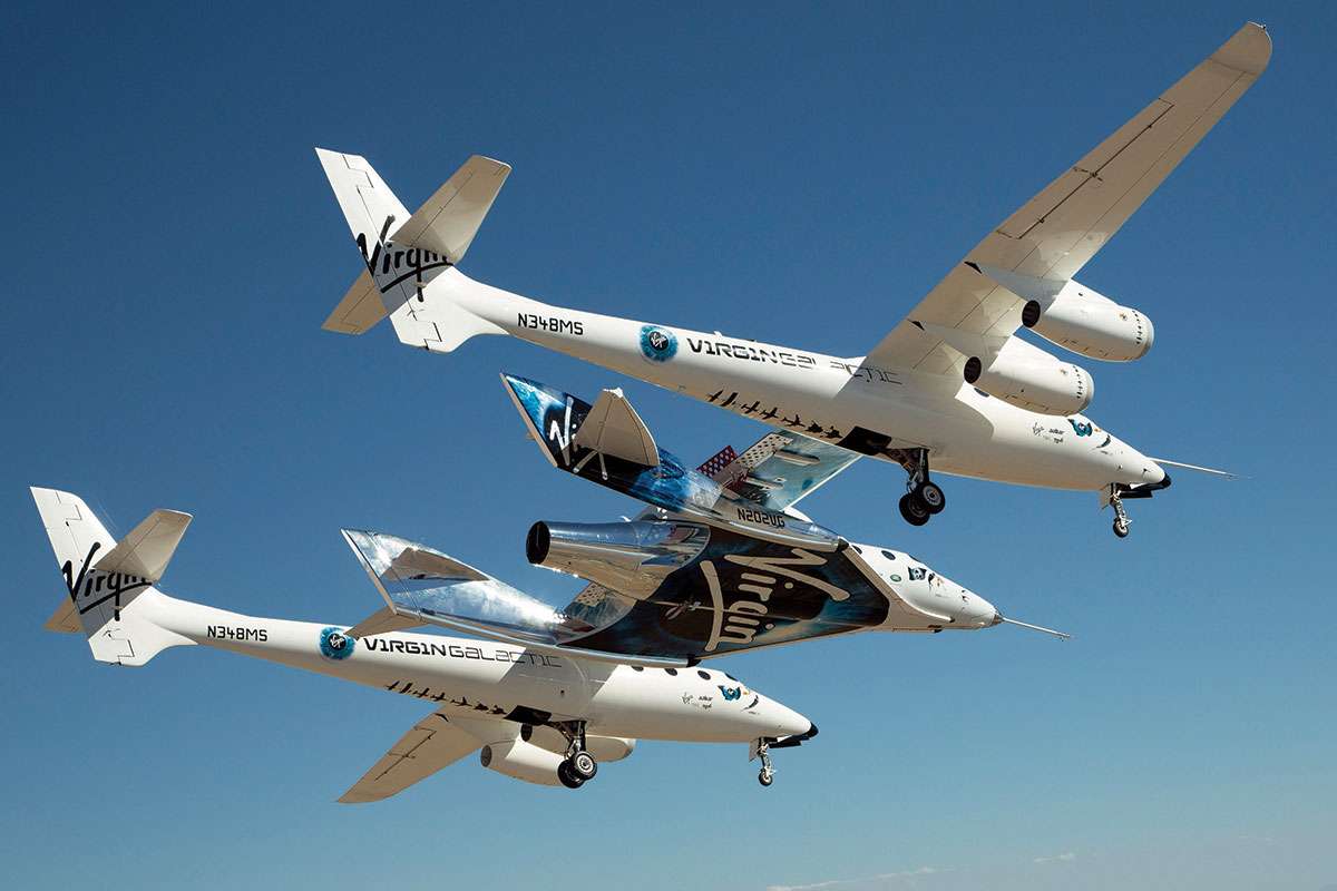 Virgin Galactic’in uzay aracı, yeni evine taşındı