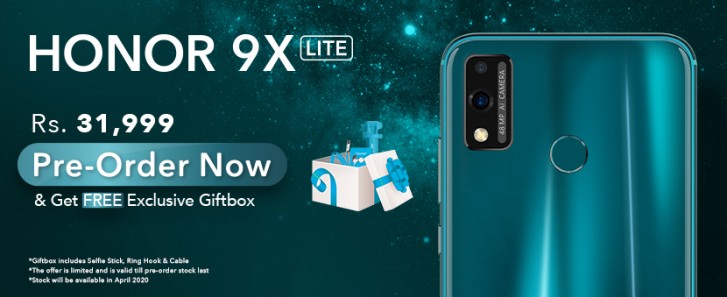 Honor 9X Lite'ın fiyatı ve özellikleri belli oldu