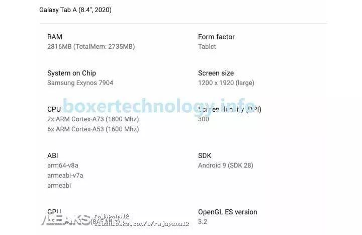 Samsung'un yeni tabletinin basın görseli sızdırıldı