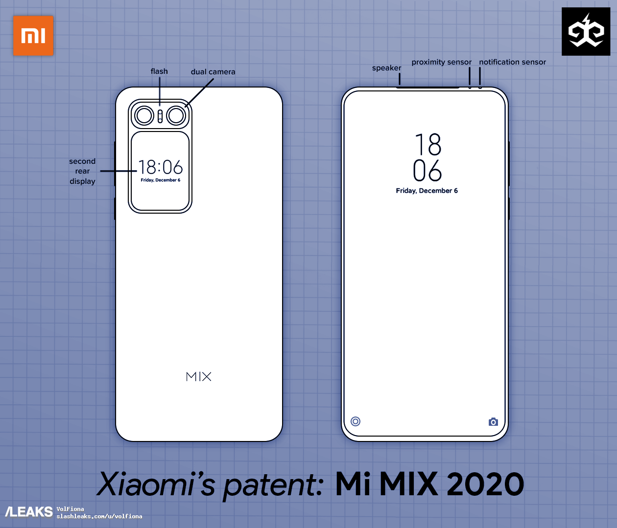 Xiaomi Mi Mix 4, arka kamerasına entegre ekranla gelebilir