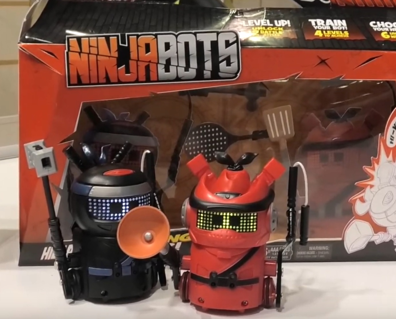 NinjaBots evinize ninja dövüşlerini getiriyor