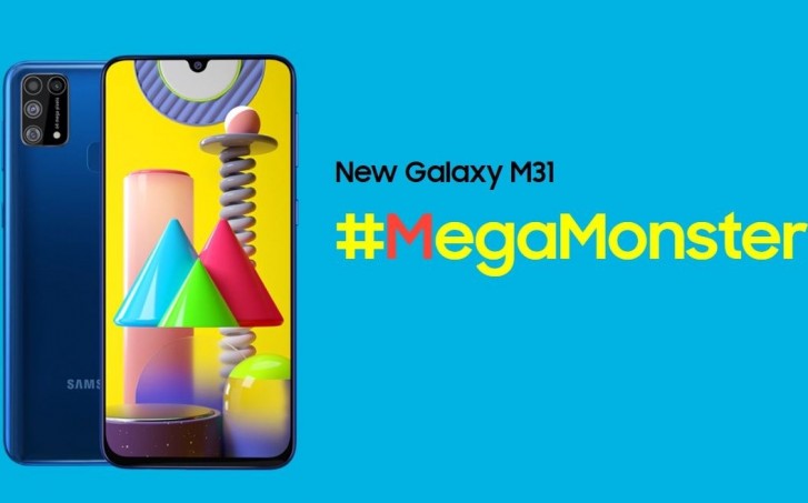 Samsung Galaxy M31 duyuruldu: 6.4 inç ekran, 6.000 mAh pil