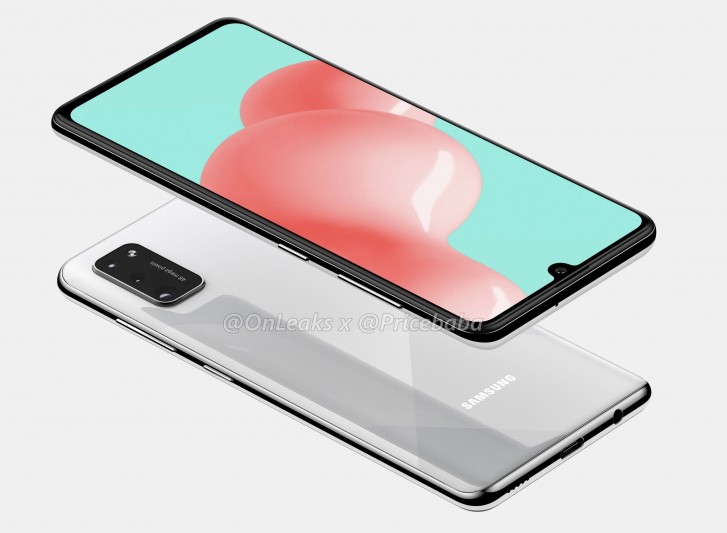 Samsung Galaxy A41 tasarımı ortaya çıktı