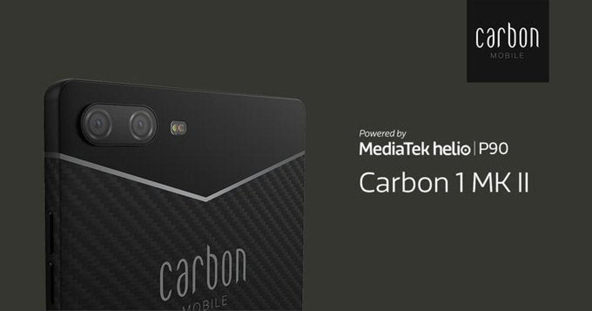 Dünyanın ilk karbon fiber telefonu Carbon 1 Mark II tanıtıldı