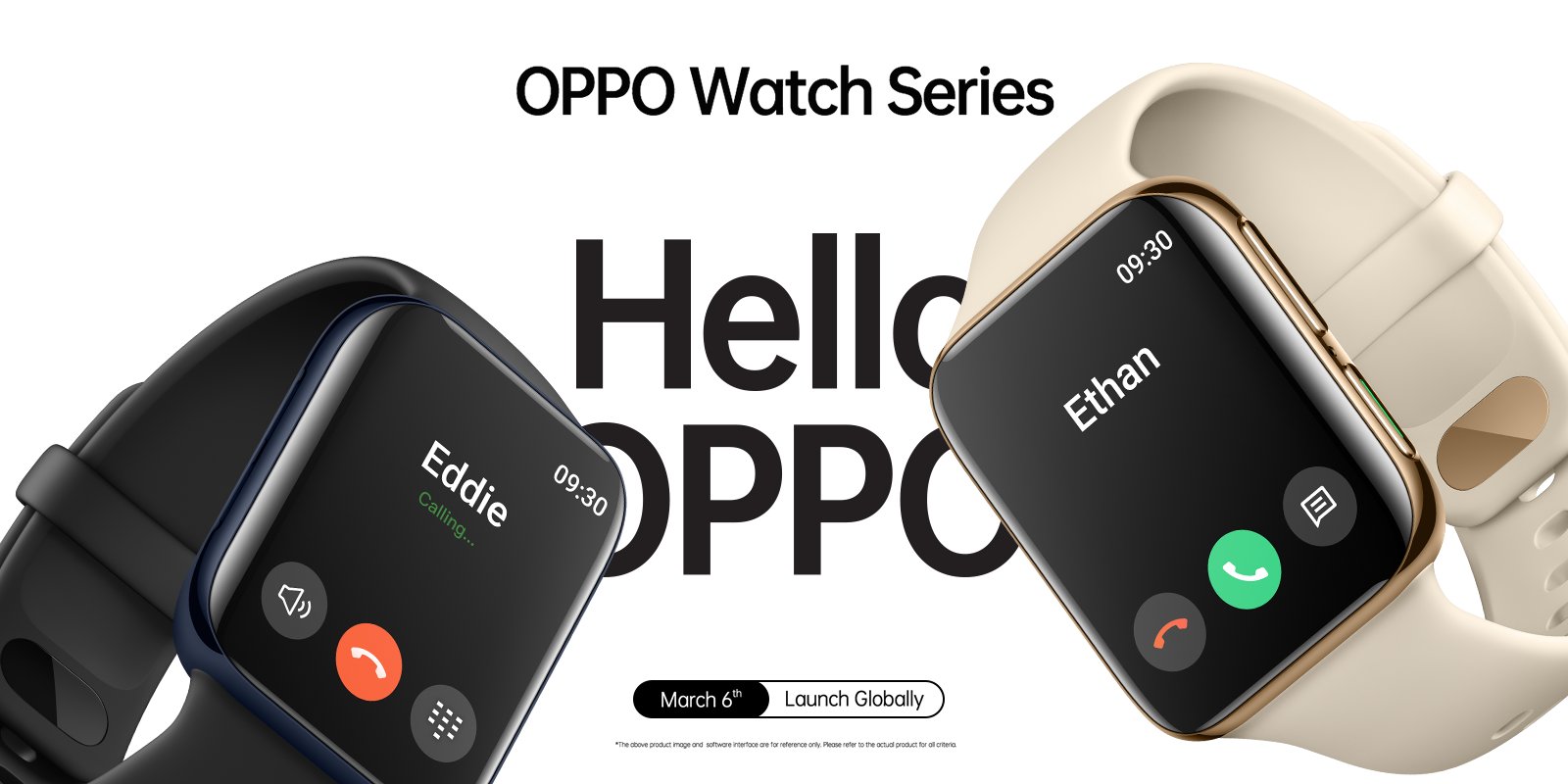 Oppo Watch'un ekran özellikleri resmiyet kazandı