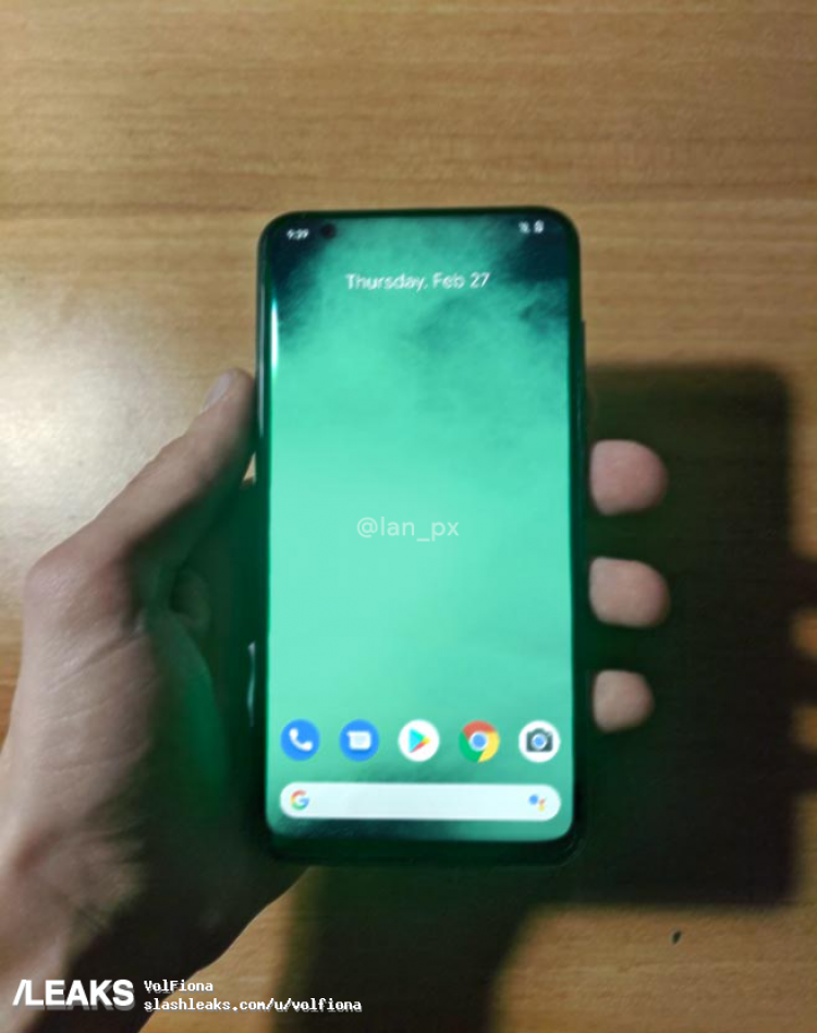 Google Pixel 4a modelinin canlı fotoğrafı sızdı