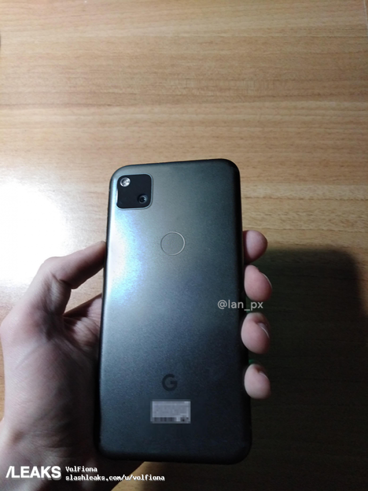 Google Pixel 4a modelinin canlı fotoğrafı sızdı