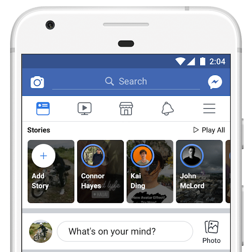 Facebook, çapraz hikaye paylaşımını test ediyor