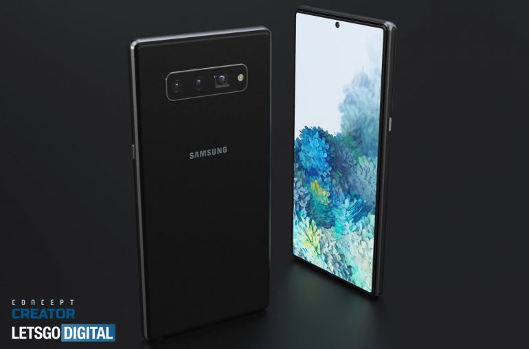 Galaxy Note 20'nin tasarımını açık eden yeni görüntüler