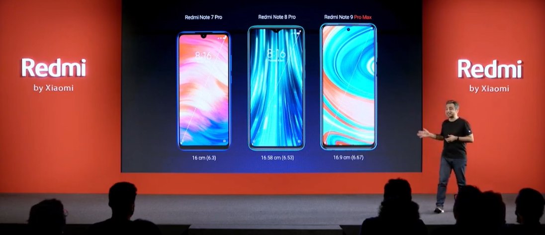 Redmi Note 9 Pro Max tanıtıldı: 6.67 inç ekran, 5.020 mAh pil
