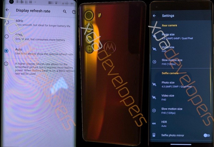 Motorola Edge modelinin canlı fotoğrafı ve özellikleri sızdı