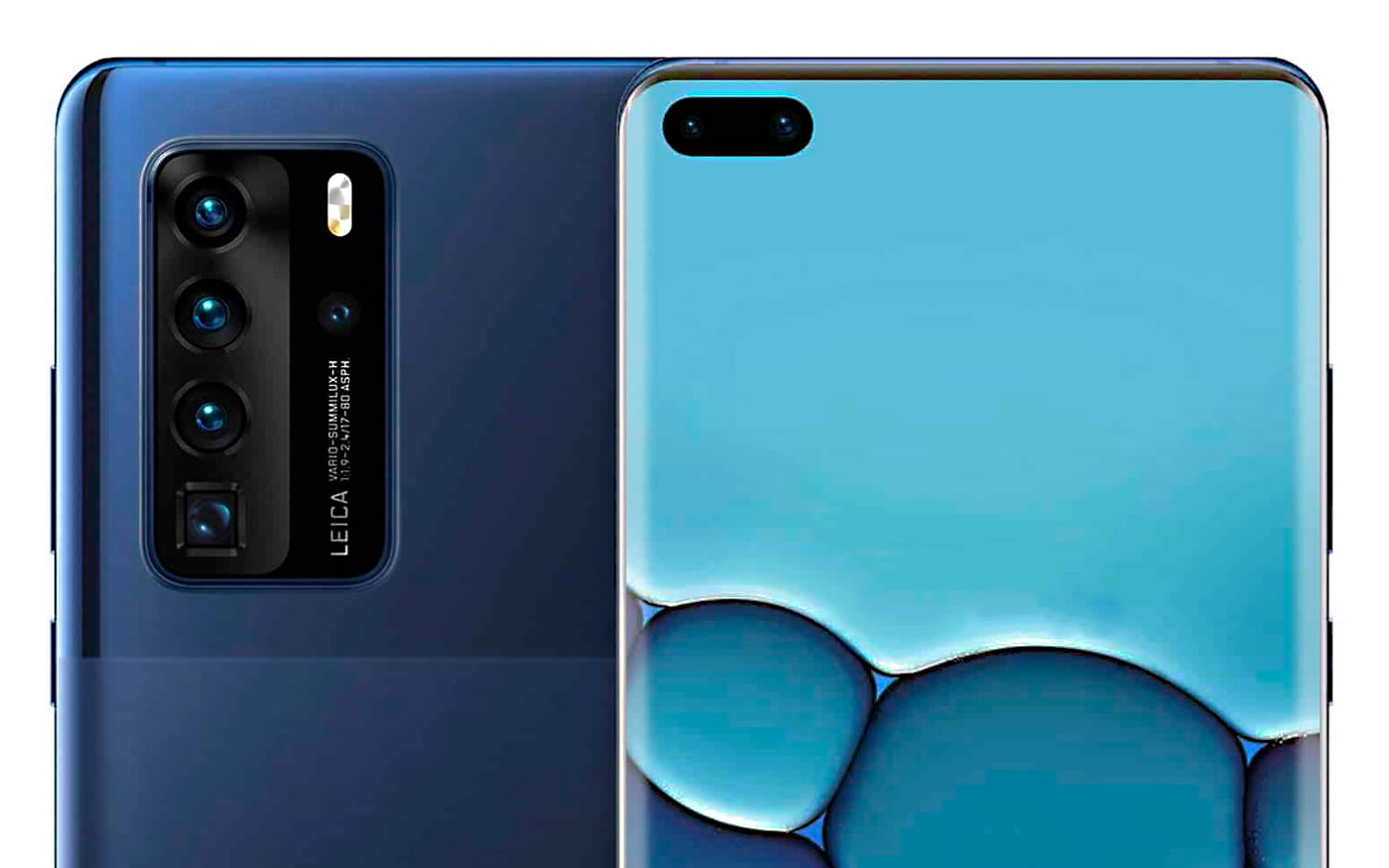 Huawei P40 serisini ve tüm reklerini gösteren resmi görsel sızdı