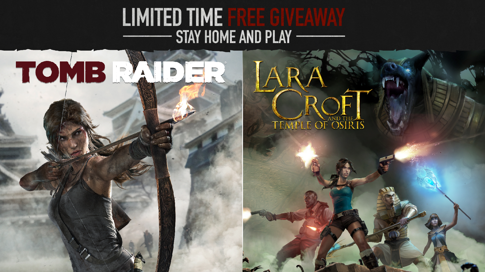 Lara Croft oyunları ve Headsnatchers kısa süreliğine Steam üzerinde ücretsiz