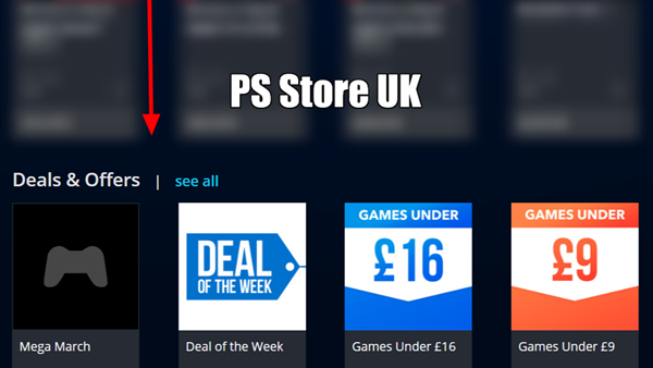 Psn store offers