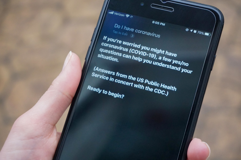 Siri artık koronavirüs tanısı konulmasına yardımcı olabiliyor