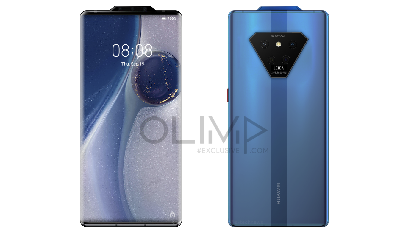 huawei mate 40 pro nasıl görünecek