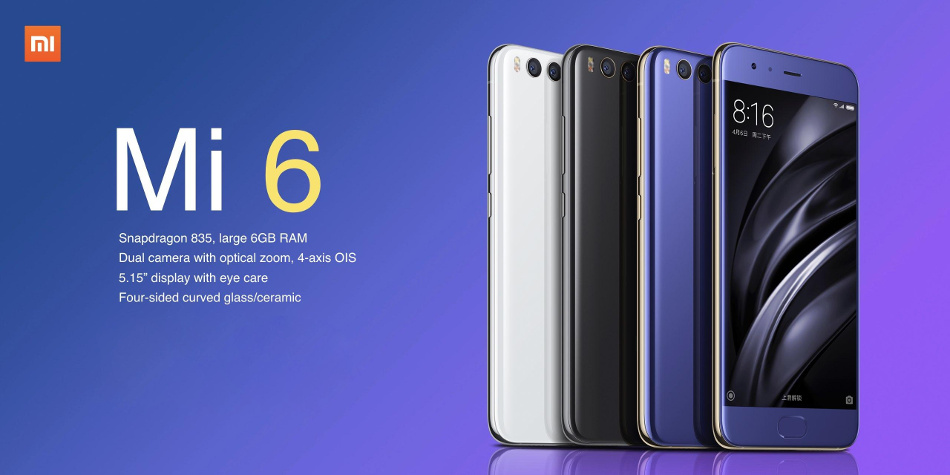 Xiaomi Mi 6 küllerinden doğuyor