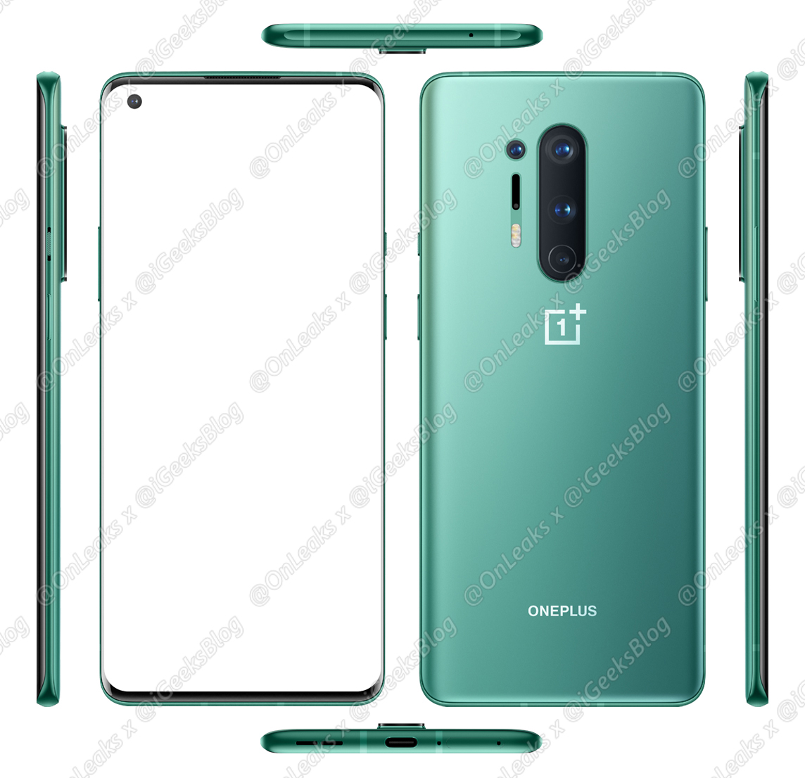 OnePlus 8 Pro'nun basın görselleri yayınlandı