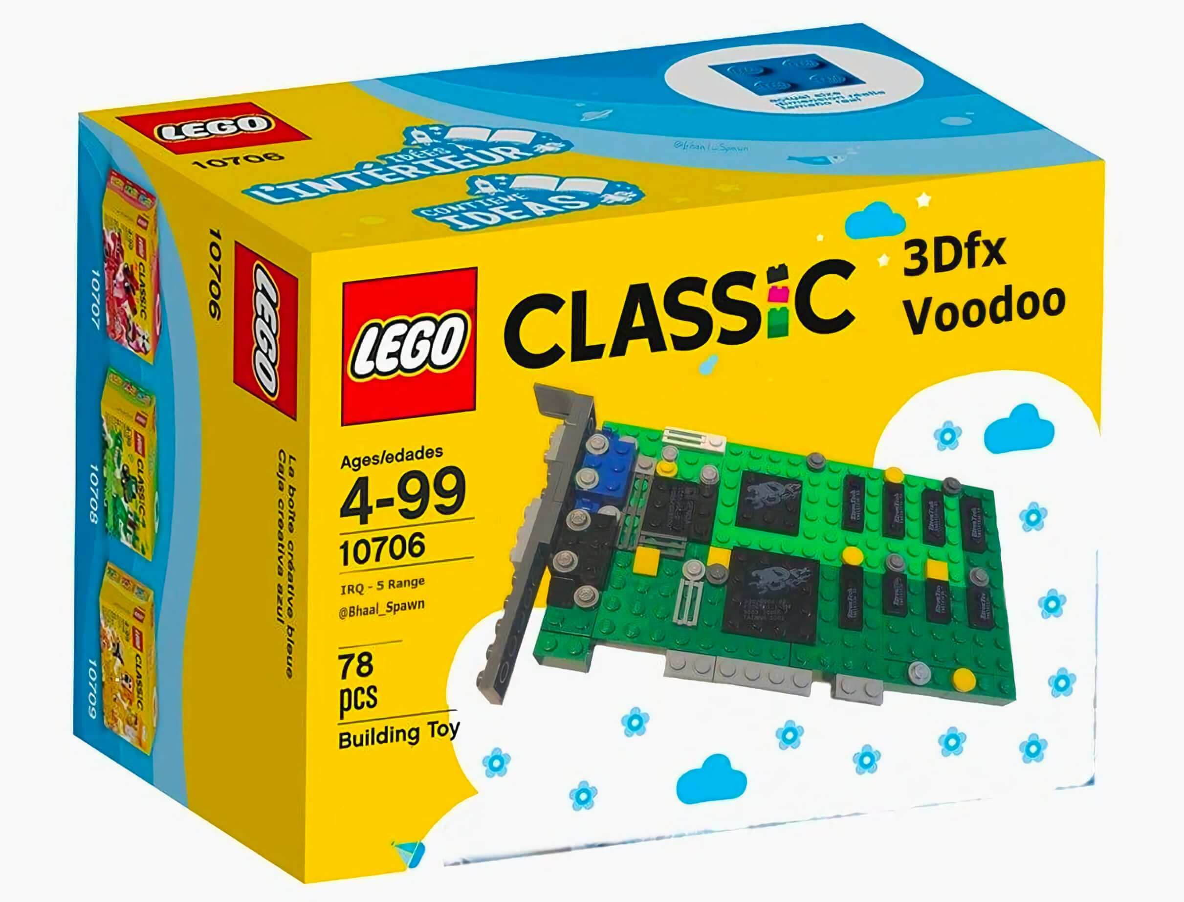 3Dfx Voodoo 3D grafik kartı LEGO ile canlanıyor