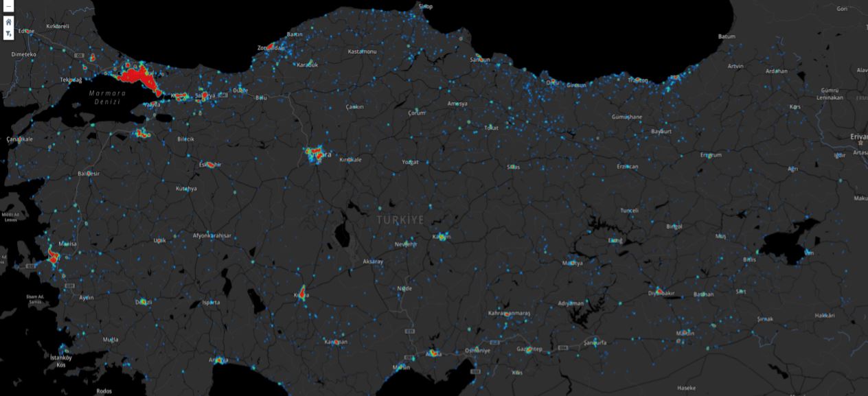 Türkiye koronavirüs haritası: İşte illere göre vakaların dağılımı