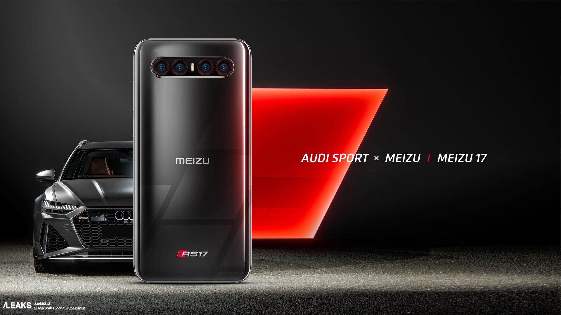 Meizu 17'nin Audi işbirliğiyle tasarlanan versiyonu sızdırıldı