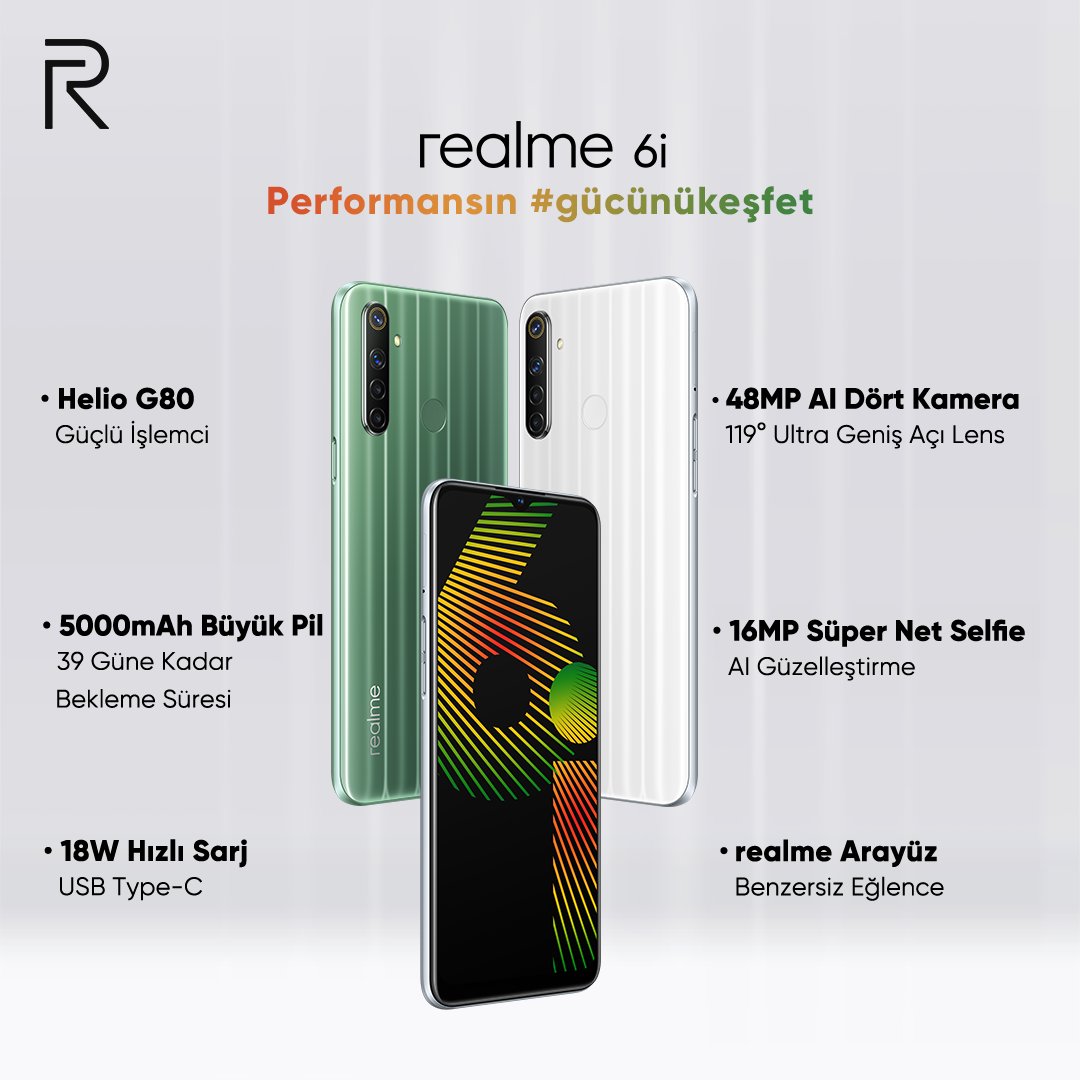 Realme 6, 6 Pro ve 6i’nin Türkiye fiyatları açıklandı