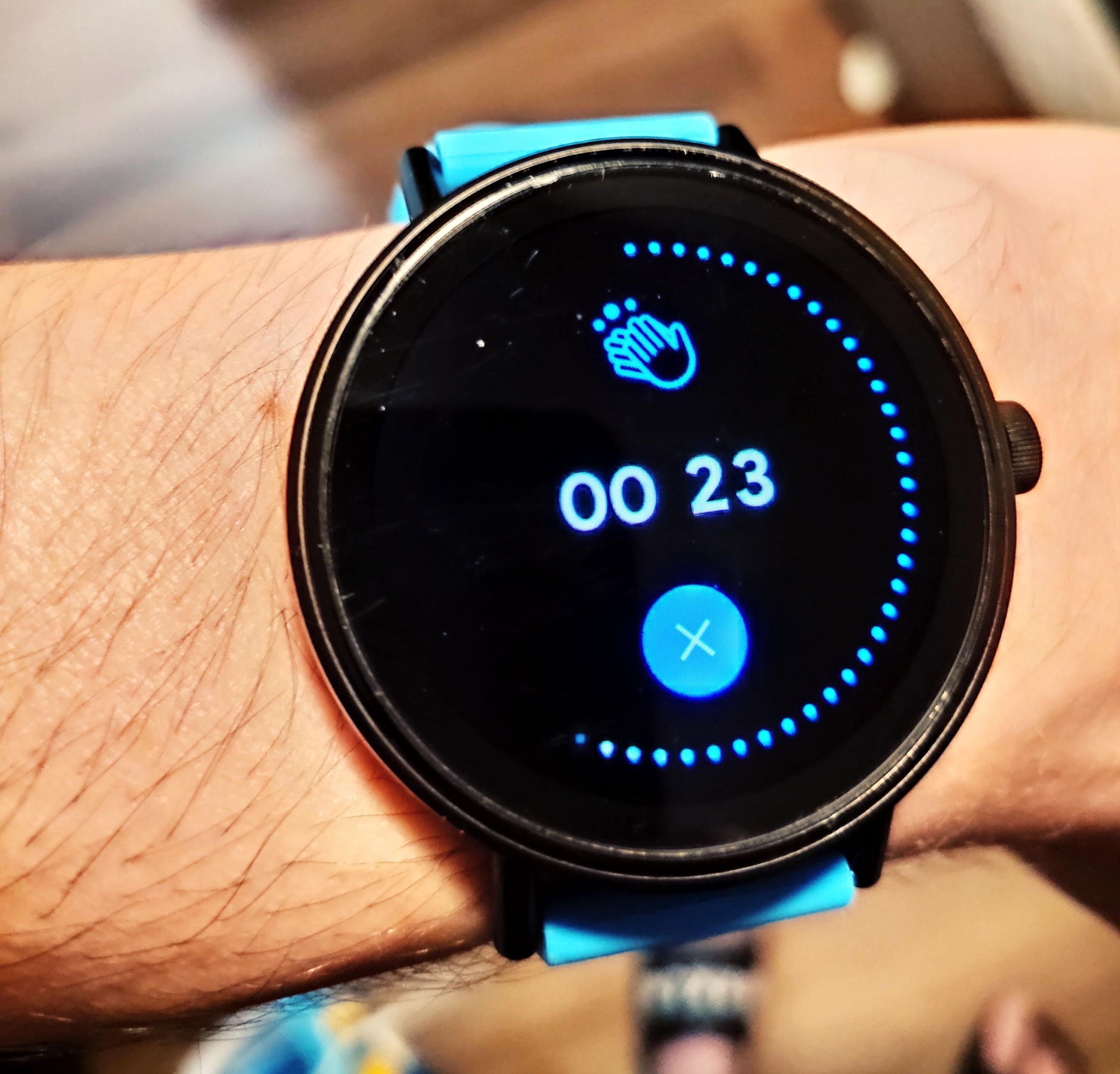 Wear OS'lu saatler üç saatte bir el yıkamayı hatırlatacak