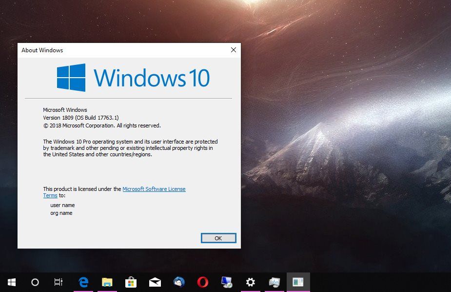 Windows 10 yapı 1809’un destek süresi uzatıldı