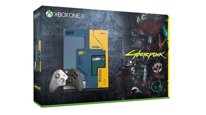 Microsoft xbox one x cyberpunk 2077 store