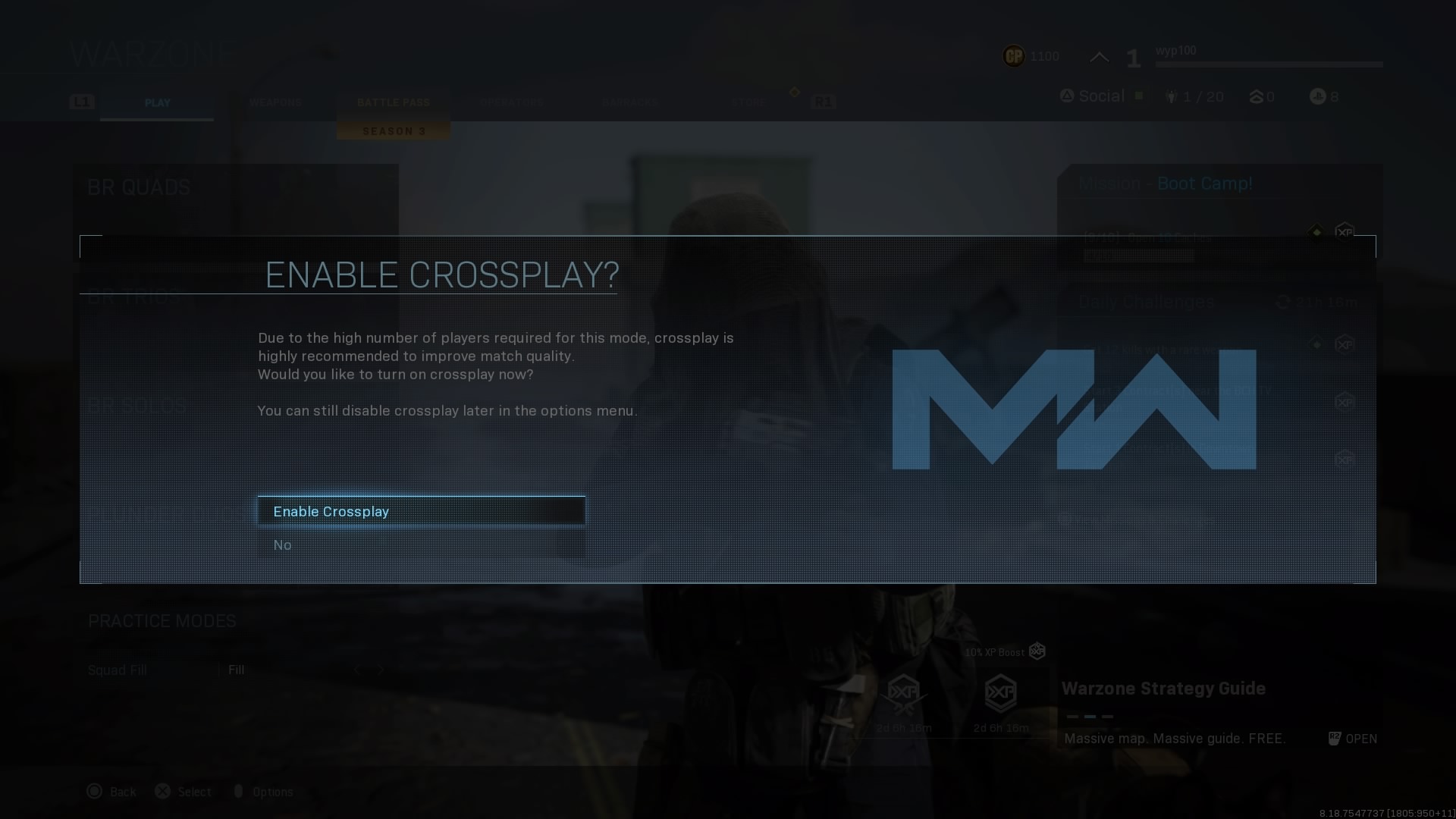 Hileciler yüzünden Call of Duty Warzone’un crossplay özelliği kapatılabilir