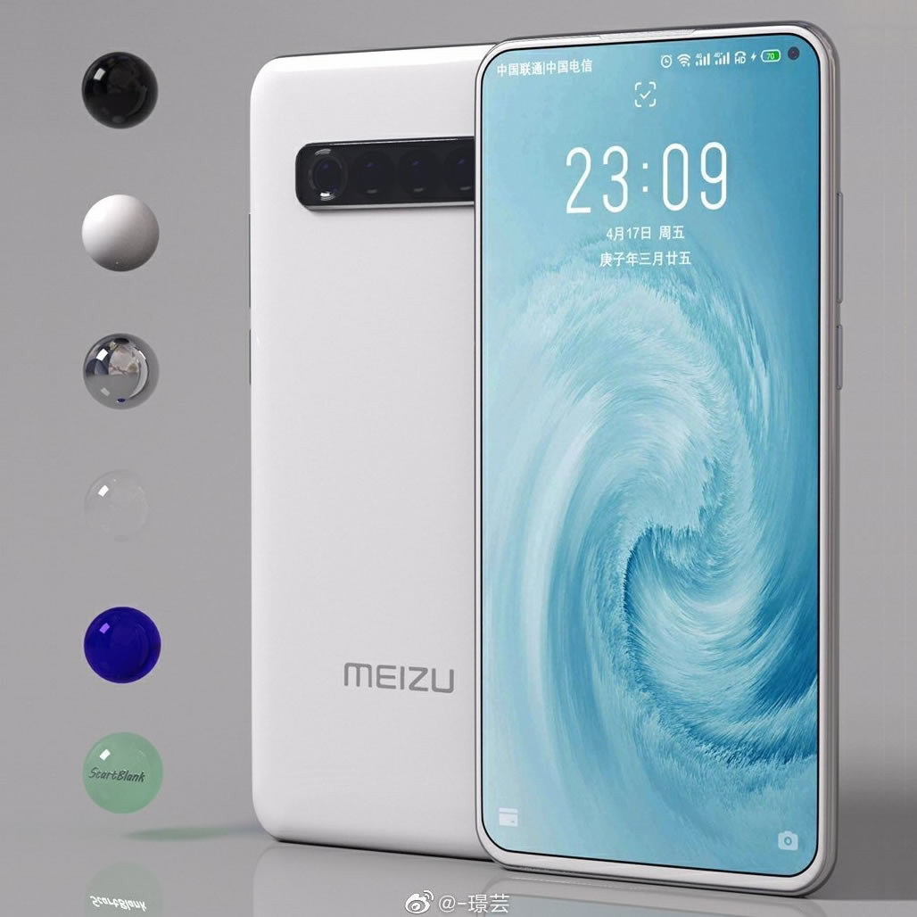 Meizu 17'nin tasarımı netleşti