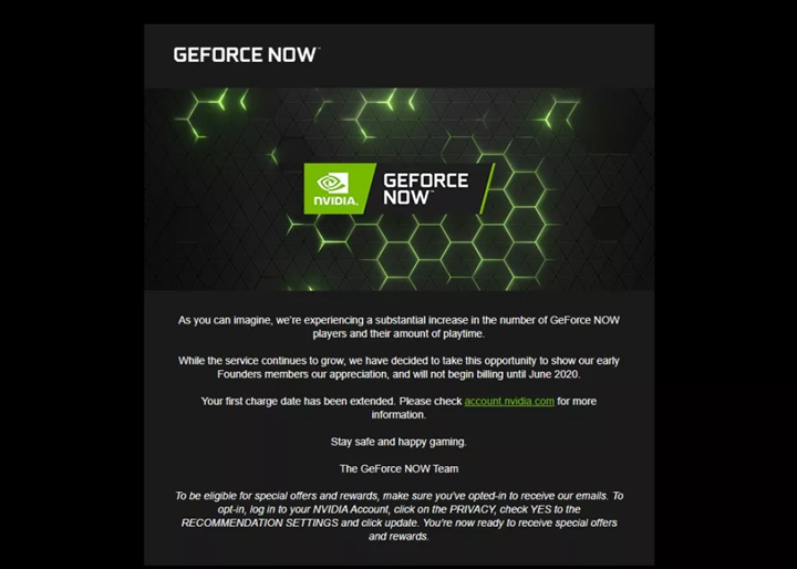 Nvidia, GeForce Now Founders üyelerinden Haziran’a kadar üyelik ücreti almayacak
