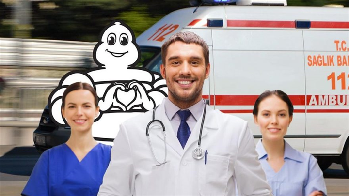 Michelin Türkiye'den ambulanslara lastik desteği
